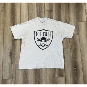Ice Cube White Short Sleeve Graphic Tee Mens XL